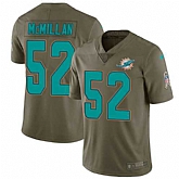 Nike Dolphins 52 Raekwon McMillan Olive Salute To Service Limited Jersey Dzhi,baseball caps,new era cap wholesale,wholesale hats